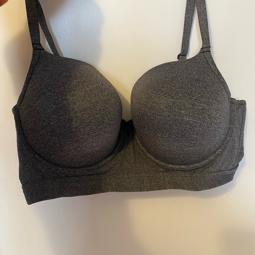 Charcoal Women's Comfort Bra